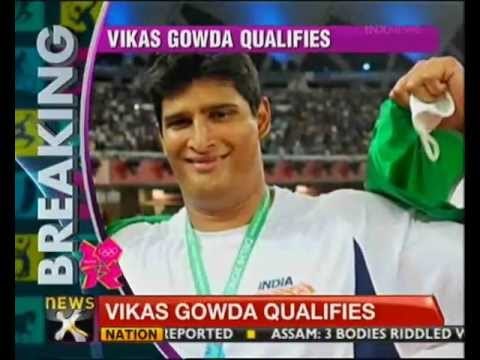India @ Olympics: Vikas Gowda qualifies for men's discus throw final - NewsX