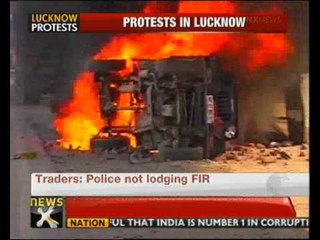 Trader killed in Lucknow, police 'inaction' sparks protest - NewsX