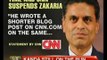 CNN, Time magazine suspends Fareed Zakaria for plagiarism - NewsX