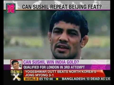 Sushil Kumar shoulders India's Olympic gold medal hopes - NewsX