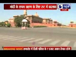 Massive preparations at 7RCR for Narendra Modi