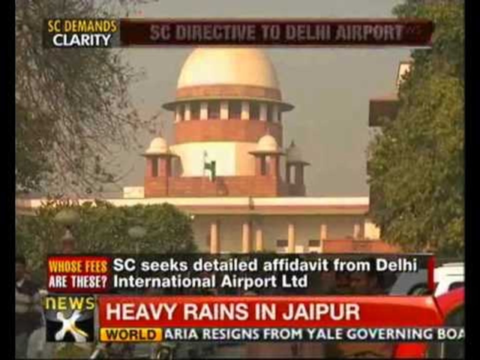 SC seeks response from Govt & AAI on airport fee - NewsX