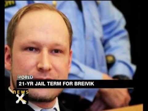 Breivik sentenced to 21 years in prison for Norway attacks