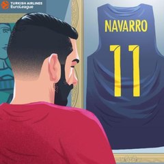 Barcelona retires Navarro's number 11