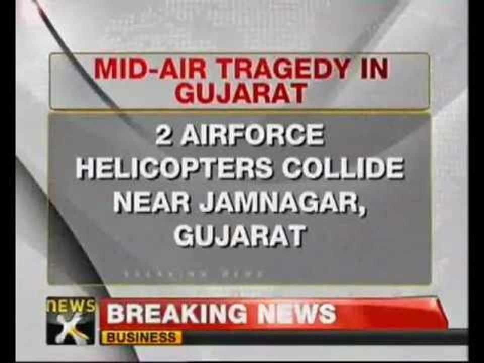 Gujarat: 9 killed as IAF helicopters collide mid-air - NewsX
