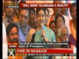 Telangana will be our first priority if voted to power: BJP - NewsX