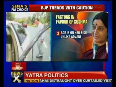 Sushma Swaraj apt choice for PM: Bal Thackeray - NewsX