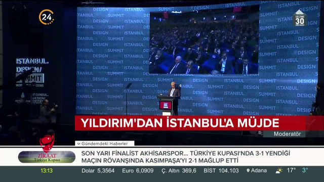 Binali Yıldırım'dan İstanbullulara müjde