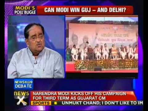 NewsX@9: Narendra Modi sounds poll bugle in Gujarat -NewsX