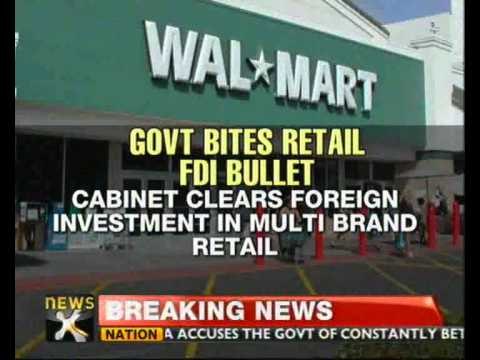 Cabinet clears FDI in retail, aviation - NewsX