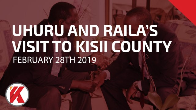 President Kenyatta and Opposition Leader, Raila Odinga's Public Address in Kisii County