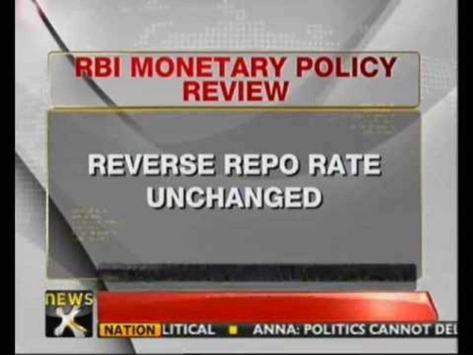 RBI cuts CRR by 0.25 per cent, repo rate unchanged - NewsX