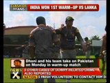 India vs Pak warm up T20 match today - NewsX