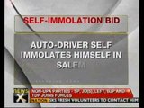 Auto driver attempts self-immolation protesting Rajapakse's visit - NewsX