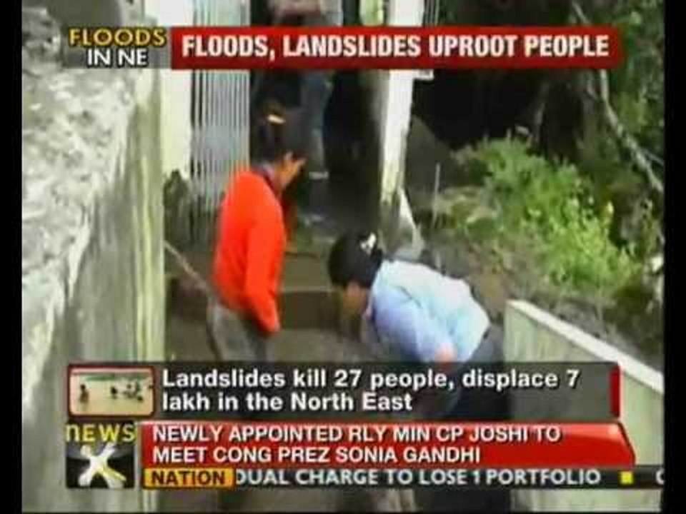 Landslides, heavy rains create havoc in Northeast - NewsX