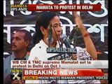 Mamata to protest outside Parliament over FDI, diesel price hike - NewsX
