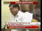 SC raps Karnataka govt over Cauvery water dispute - NewsX