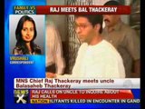 Raj Thackeray meets Bal Thackeray, enquires about his health - NewsX