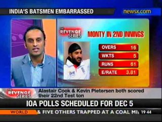 India vs England 2nd Test: Panesar shines, takes 5 wicket on day 3 - NewsX