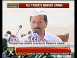 Arvind Kejriwal targets Robert Vadra, DLF - NewsX