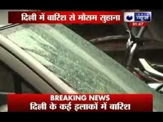 Temperature gets down in Delhi out of rain.