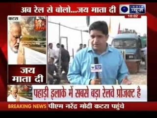 In first visit to J&K, PM Modi flags Off Key train for pilgrims