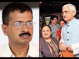 Kejriwal detained; to continue protest till Khurshid resigns - NewsX