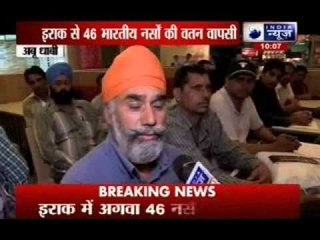 46 abducted Indian nurses freed in Iraq