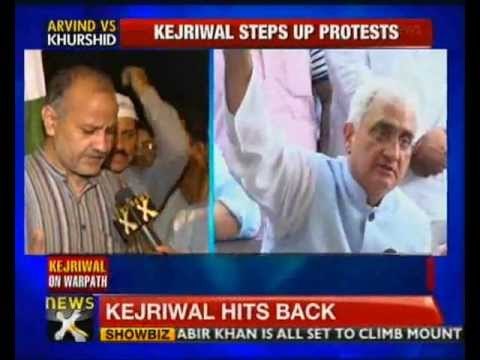 NGO Scam: Manish Sisodia demands Khurshid's resignation - NewsX
