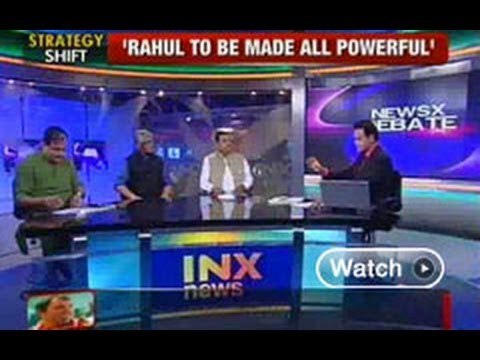 NewsX debate: Congress' PM candidate for 2014 polls - NewsX