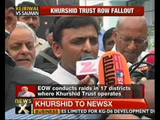 Awaiting probe report on Khurshid row: Akhilesh Yadav - NewsX