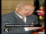 Cambodia's ex-king Norodom Sihanouk passes away - NewsX