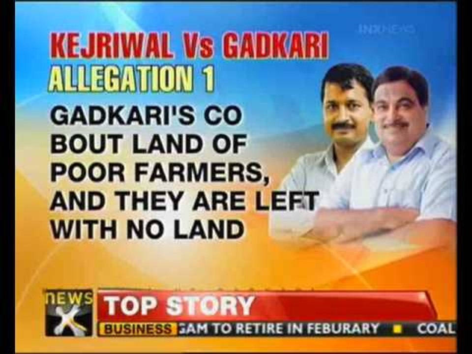 Gadkari refutes allegations by Kejriwal, cites...