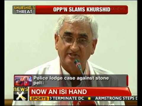 Congress disapproves Khurshid's remarks daring Kejriwal - NewsX