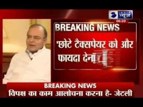 Wanted to give more profit for small taxpayers but could not: Arun Jaitley