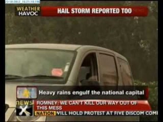 Rain, dust storm lash Delhi, NCR - NewsX
