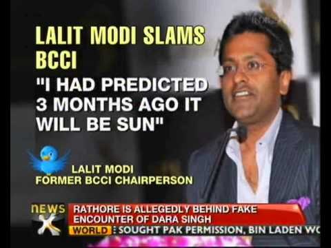 BCCI gifting IPL team to Srinivasan's friends: Lalit Modi - NewsX