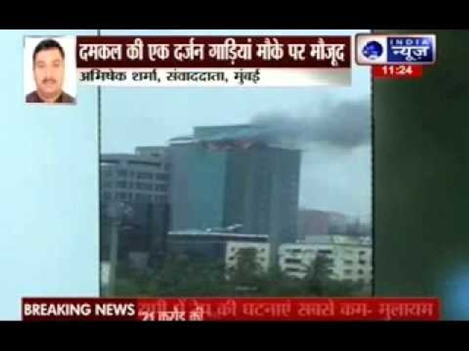Fire brigade reaches on the spot to extinguish...