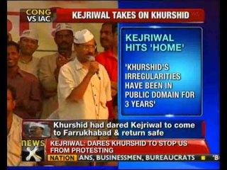 Kejriwal on 'eradicate Khurshid' campaign in Farrukhabad  - NewsX
