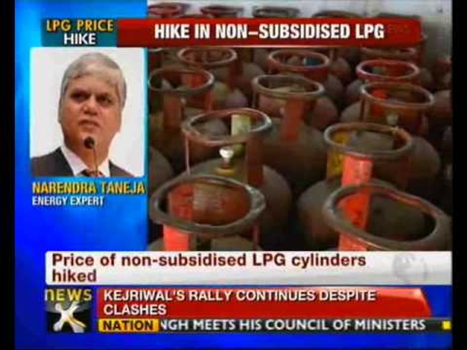 Non-subsidised LPG hiked by Rs 26.50 - NewsX