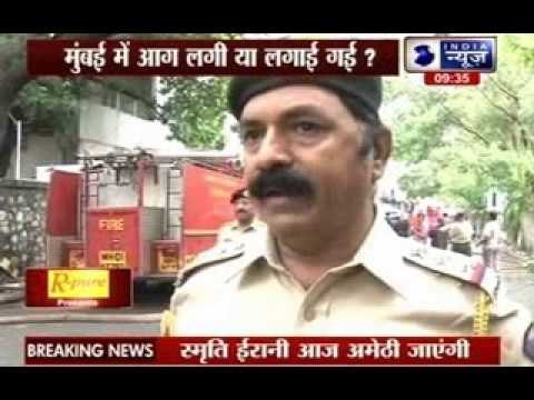 Mumbai: Major fire breaks out in commercial building in Andheri