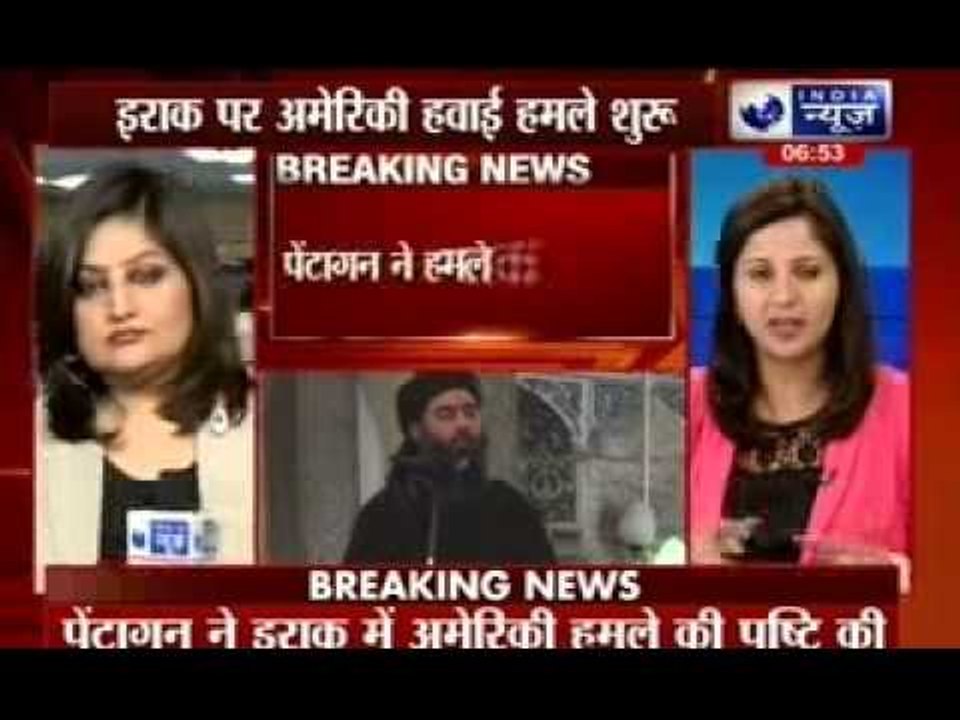 Obama authorises Iraq air strikes on Islamist fighters