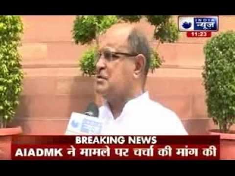 AIADMK forces Rajya Sabha to adjourn after Justice Markandey Katju's corruption allegations