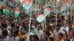 Congress supporters pour in for rally to support FDI - NewsX