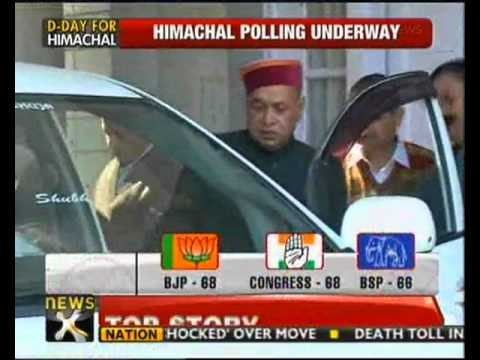 Himachal Pradesh assembly polls see moderate turnout - NewsX