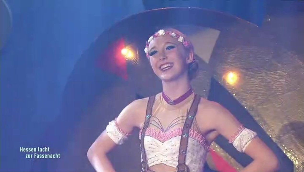 Amelie schnur, rodgau - garde-solotanz bei hessen lacht zur fassenacht 2019