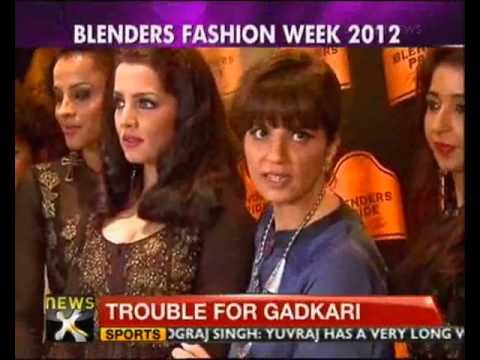 Celina Jaitley walks the ramp for Neeta Lulla - NewsX
