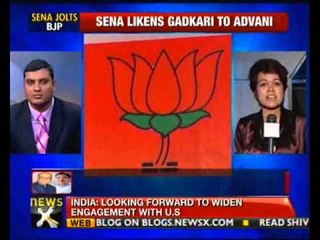 Shiv Sena jolted over Gadkari's Vivekananda comment - NewsX