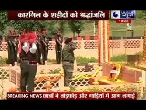Army chief pays tribute to Kargil war martyrs