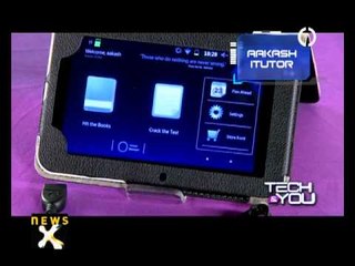 Tech and You: Aakash iTutor tablet - NewsX